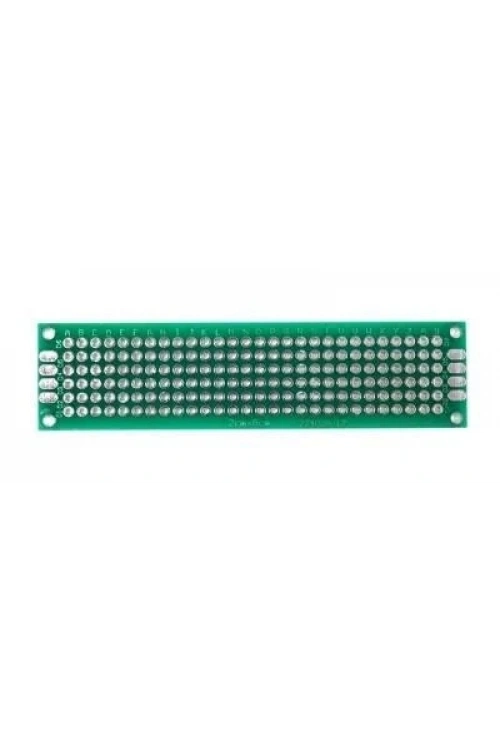 2x8cm Epoxy Çift Taraflı Delikli Plaket