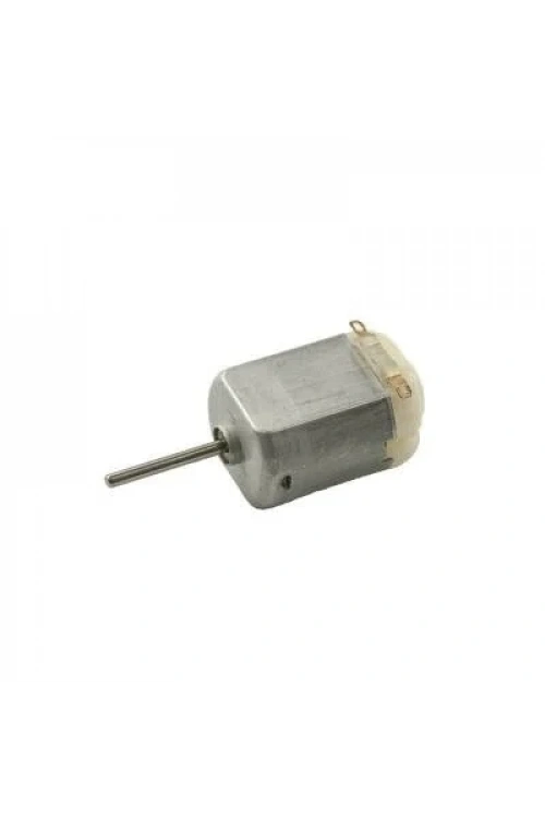 3-6V DC 130 Motor Uzun Milli - Oyuncak Motoru