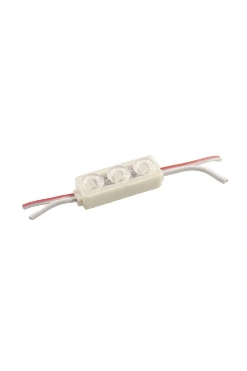 3lü Mercekli Mini Modül Led - Yeşil 12V 0.5W