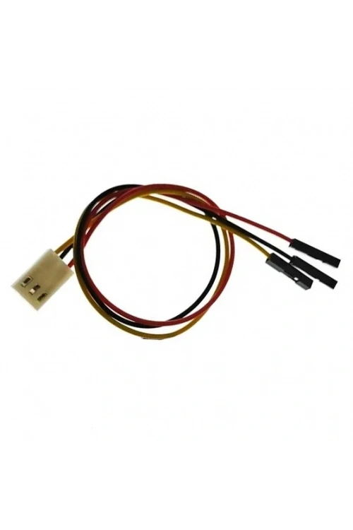 3-Pin KF2510 Dişi - 2.54mm Dişi Dupont Dönüştürücü Kablo - 20cm