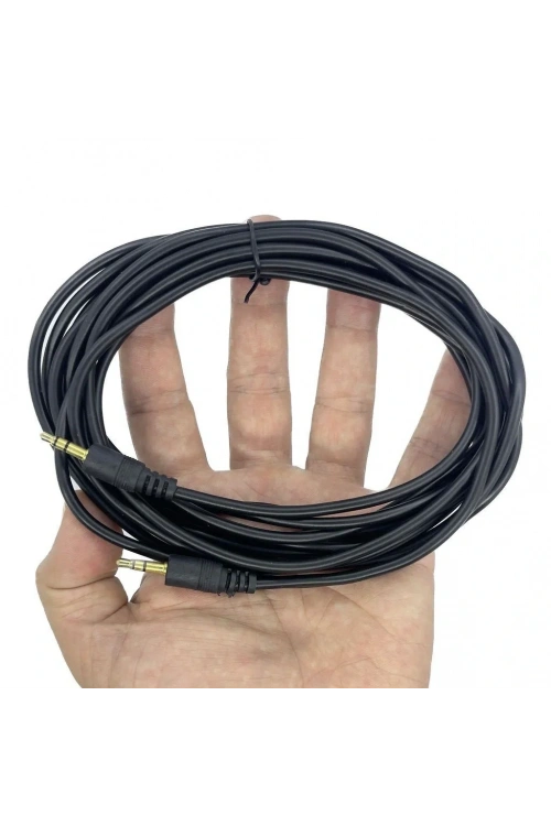 3.5mm Aux Stereo Erkek Erkek Kablo 5m