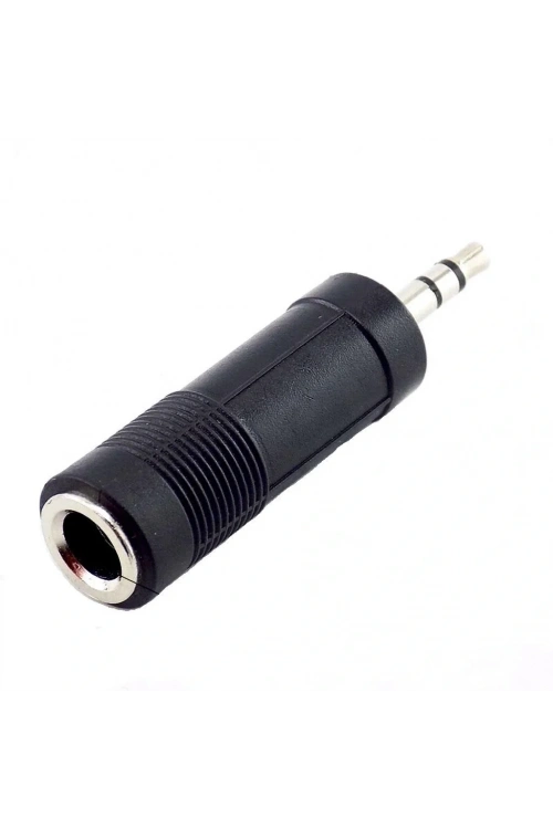 3.5mm Erkek Jak 6.35mm Dişi Jak Çevirici Adaptör