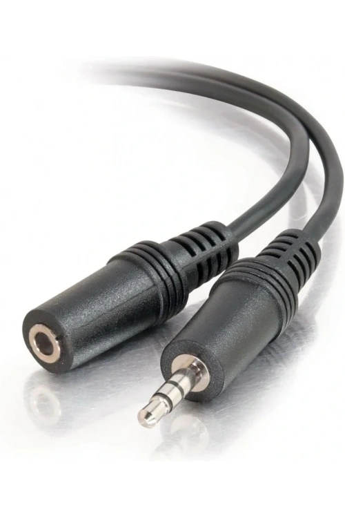 3.5mm Stereo Aux Audio Erkek - Dişi ( Male to Female ) Kablo 3m