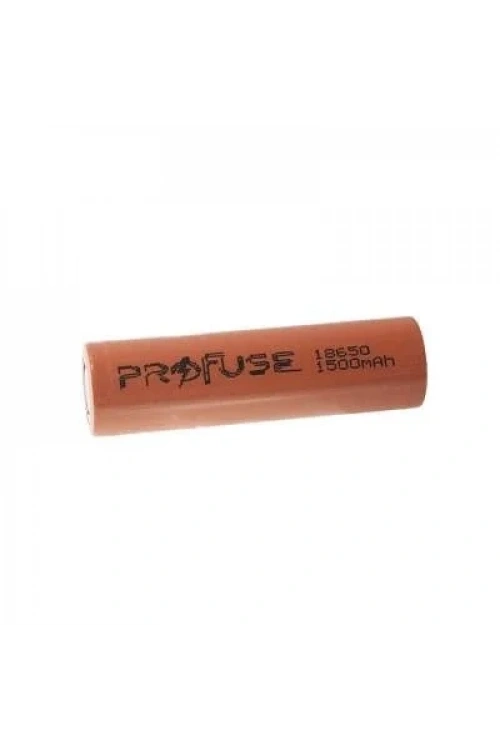 3.7V 1500mAh 18650 Li-ion Şarjlı Pil - Başsız