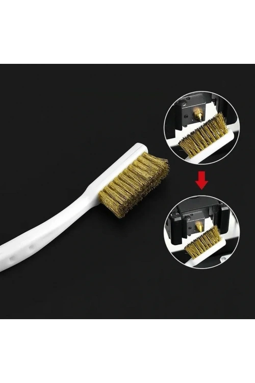 3D Yazıcı Nozzle Temizleme Fırçası Metal Tel Fırça