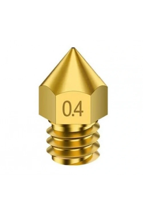 3D Yazıcı-Printer MK8 0.4mm Pirinç Nozzle