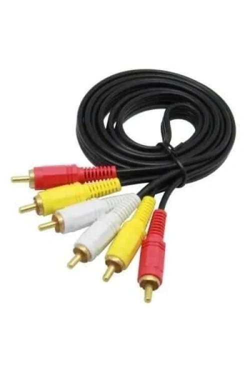 3RCA Kablo 1.5m (150cm) TV Kablosu