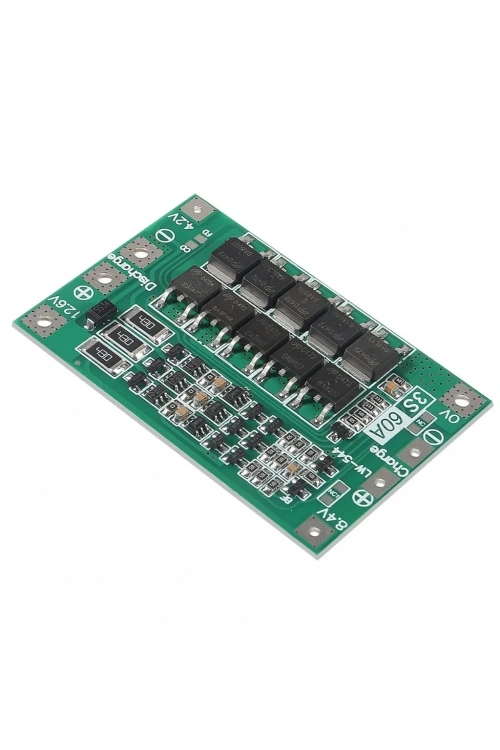 3S 60A BMS 12.6V 18650 Lityum Pil Şarj Koruma Devresi