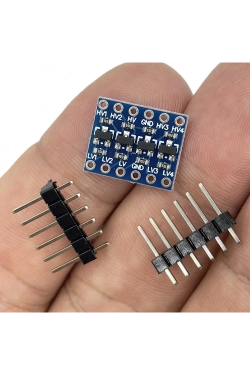 4 Kanal Lojik Gerilim Seviye Dönüştürücü 3.3V-5V