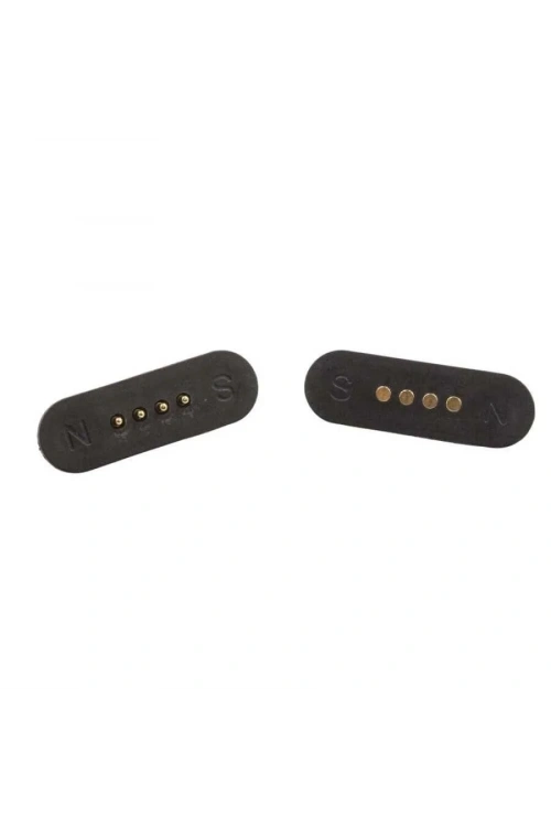4-Pin 28x9mm Pogo Pin Manyetik Konnektör Takımı