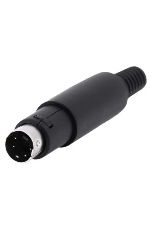 4 Pin Erkek Mini DIN Konnektör