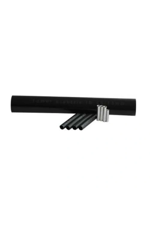 4 x 16 mm² Isı Büzüşmeli Bakır İletkenli Ek Muflar 1 Adet Siyah
