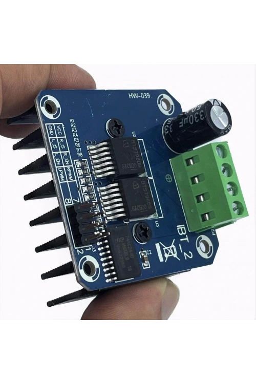 43A 5-27V Çift BTS7960B H-Köprü Yüksek Güç Motor Sürücü Modülü
