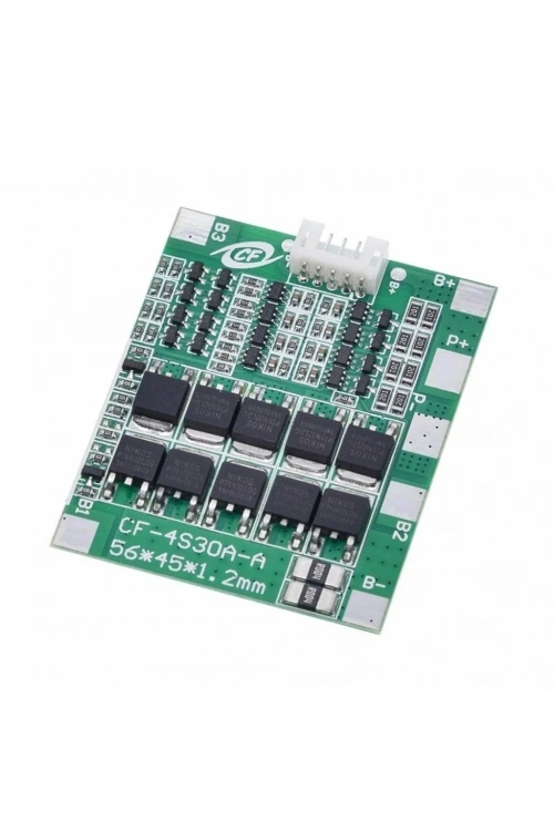4S 30A BMS Li-İon 18650 Pil Şarj Kontrol Devresi