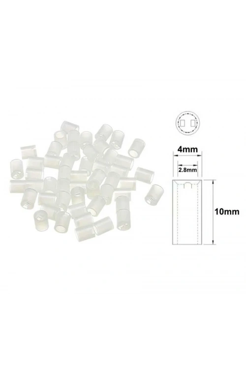 4x10mm Led Distans (Standoff) - Beyaz