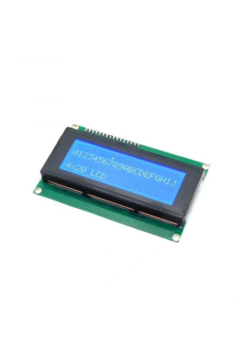 4X20 LCD Ekran Mavi