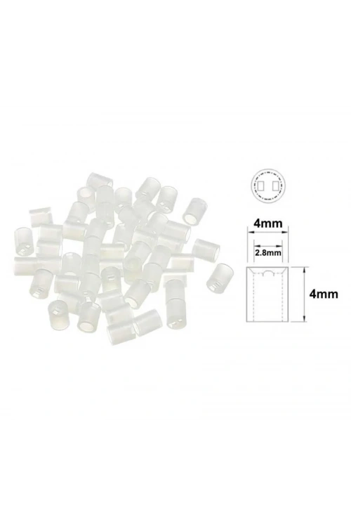 4x4mm Led Distans (Standoff) - Beyaz