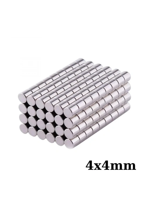 4x4mm Neodyum Güçlü Mıknatıs - Neodim Magnet