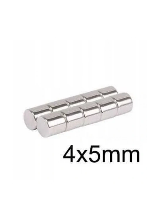 4X5mm Neodyum Güçlü Mıknatıs - Neodim Magnet