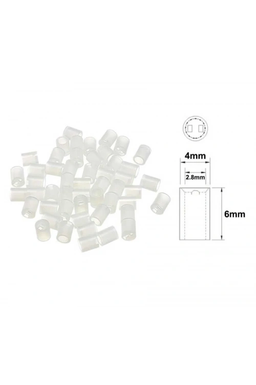 4x6mm Led Distans (Standoff) - Beyaz