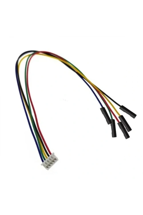 5-Pin JST 1.25mm Dişi - 2.54mm Dişi Dupont Dönüştürücü Kablo - 20cm