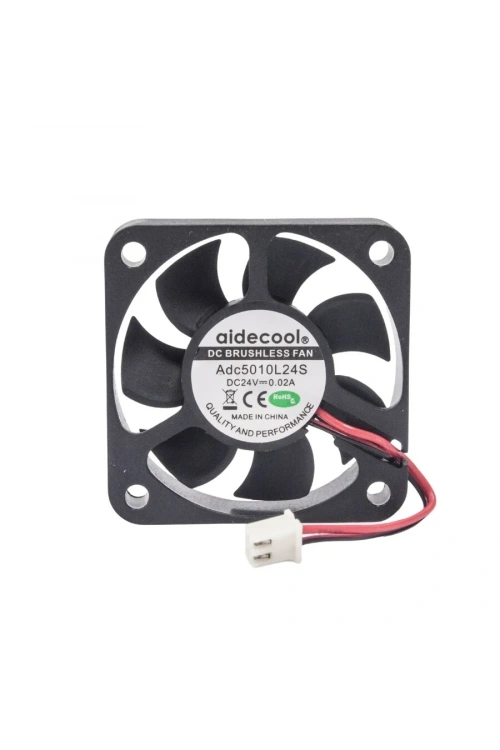 50x50x10mm 24V 0.02A Fan 2 Kablolu