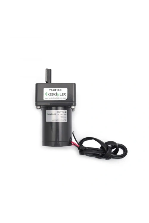 55ZYT24-25 70mm 24V 100RPM DC Motor