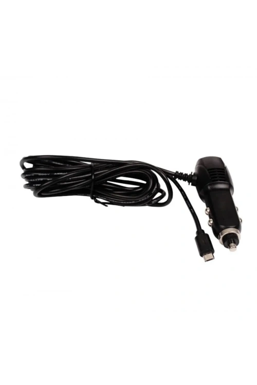 5V 2,4A Çift USB Araç Çakmaklık Şarj Cihazı Micro USB Çıkışlı - 3,5m Kablo