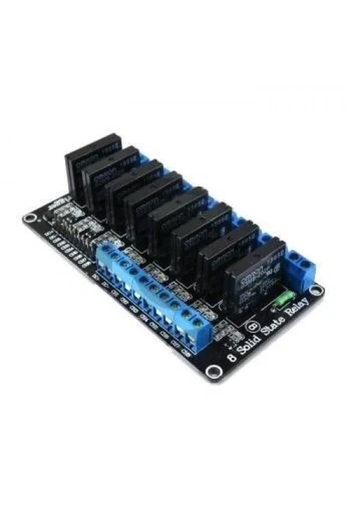 5V - 8 Kanal Solid State Röle Kartı (5V 2A)