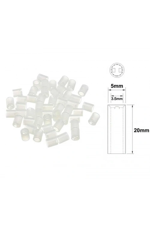 5x20mm Led Distans (Standoff) - Beyaz