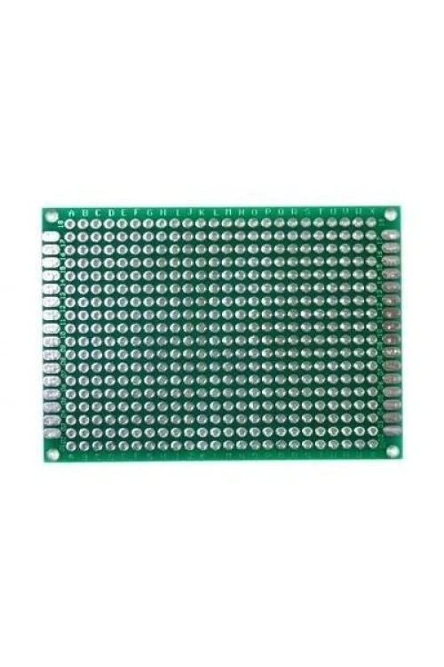 5x7cm Epoxy Çift Taraflı Delikli Plaket