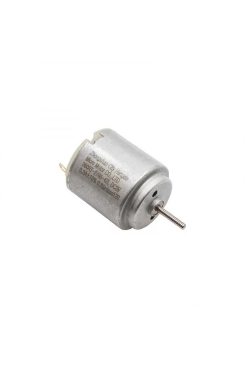 6-9V DC 260 Motor Uzun Milli - Oyuncak Motoru