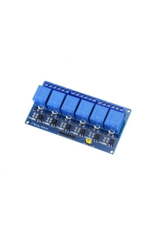 6 Kanal 12V Röle Modülü