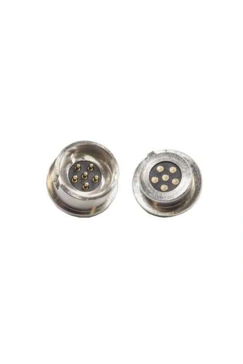 6-Pin 16mm Pogo Pin Manyetik Konnektör Takımı
