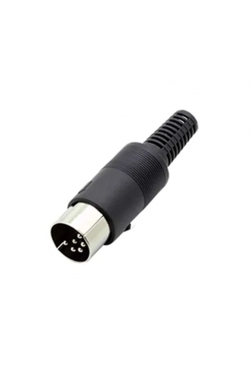 6 Pin Erkek DIN Konnektör