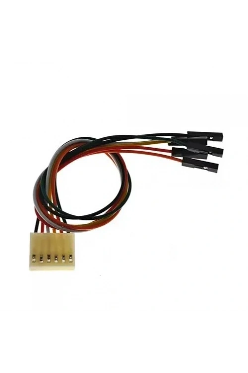 6-Pin KF2510 Dişi - 2.54mm Dişi Dupont Dönüştürücü Kablo - 20cm