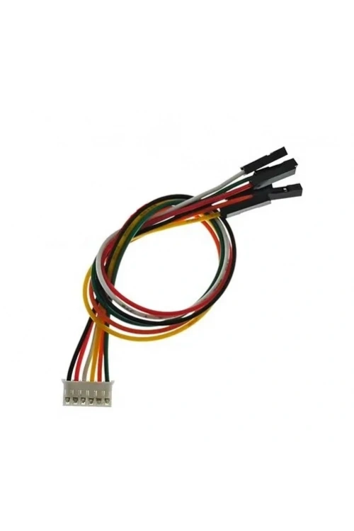 6-Pin PH 2.0mm Dişi - 2.54mm Dişi Dupont Dönüştürücü Kablo - 20cm