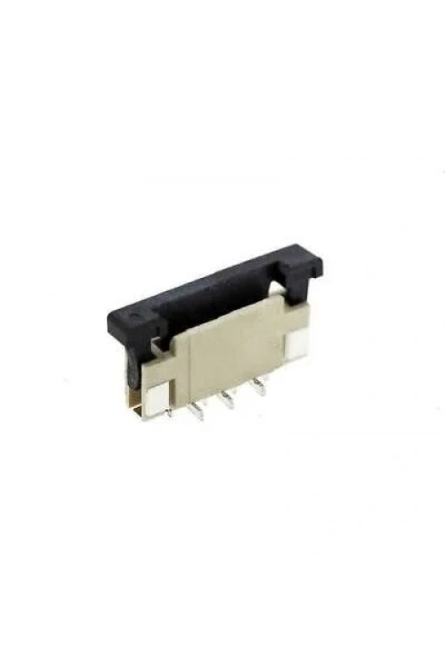 6 Pin SMD Flat Kablo Yuvası 1mm Pin Aralığı