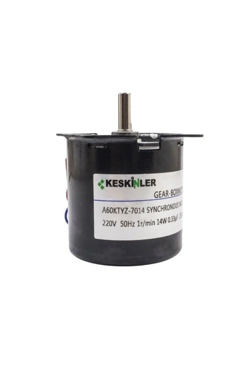 60-KTYZ 1 RPM 14W AC Senkron Motor