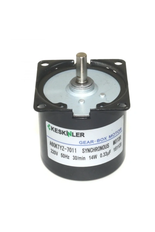60-KTYZ 30 RPM 14W AC Senkron Motor