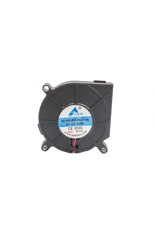 60X60X15mm 12V 0.06A 2P Salyangoz Fan