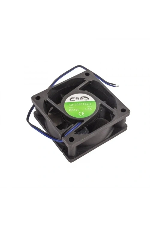 60x60x25mm 12V Fan 2 Kablolu