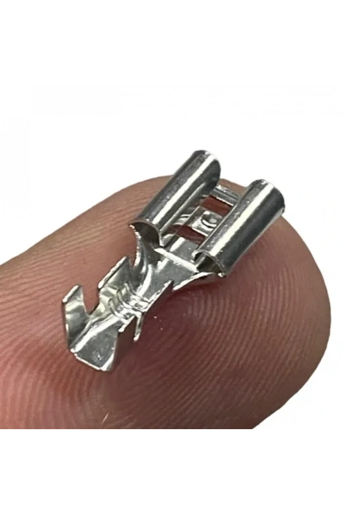 6.3mm İzolesiz Kablo Ucu Dişi Terminal