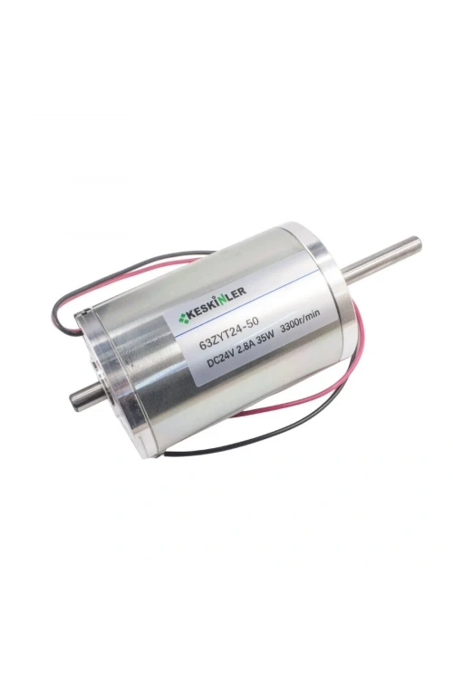 63ZYT24-50 24V 2.8A 35W 3300Rpm Dc Motor