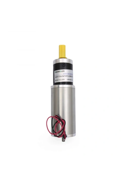 63ZYT24-94 24V 170RPM Planet Redüktörlü Dc Motor