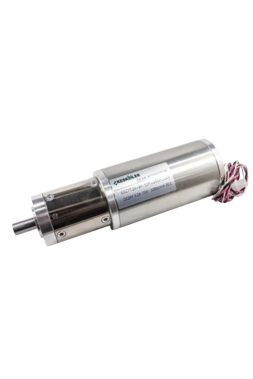 63ZYT24-94 24V 70RPM Planet Redüktörlü Termik Sigortalı Dc Motor