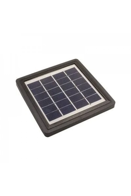 6V 250mA Su Geçirmez Kasalı Solar Panel 125x125x18mm