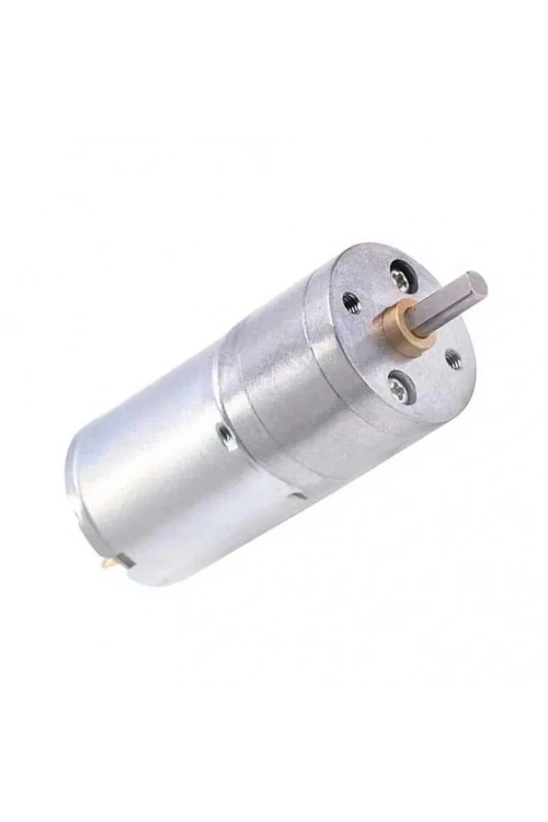 6V 25mm 16 RPM Redüktörlü DC Motor