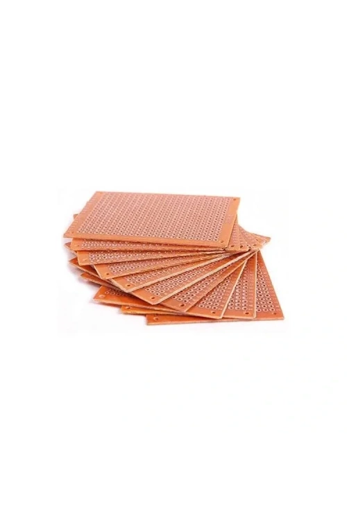 6x13 Delikli Bakır Plaket 60x130mm