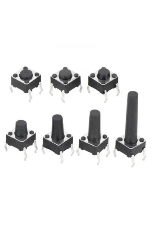 6x6x5.5mm 4 Pinli Push Buton - Tact Switch